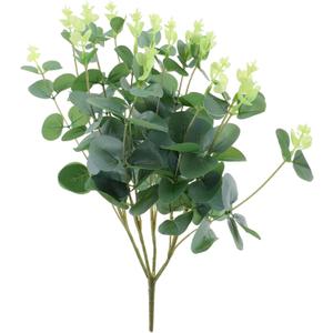 Zerodeko Fake Eucalyptus Stem Vase Filling Artificial Eucalyptus Picks Green Vines Decorations Perfect for Home Wedding Decor