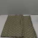 JoraLion Decorative 14x36 Lumbar Pillow Cover, Olive Green Cross Pattern Woven Textured Cushion Case Polyester Cozy Modern Farmhouse Vintage Pillowcase for Couch Sofa Bed Living Room, Pack of 2