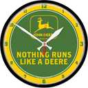 Round Wall Clock 12.75" John Deere
