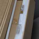 Fluted Nightstand, Farmhouse Night Stand with 1 Drawers, Mid Century Modern Side Accent Table,Bedside End Table for Bedroom, Living Room, White