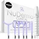 Pure Daily Care NuDerma Clinical Portable Skin Therapy Wand, Machine with 6 Fusion Neon + Argon Wands – Anti Aging  Clarifying  Skin Tightening & Radiance  Wrinkle Reducing