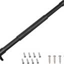 RVGUARD RV Screen Door Cross Bar Handle Adjustable from 21-5/8 Inch to 28-5/8 Inch with Sturdy and Secure Non-Slip Grip, Black