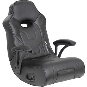X Rocker Video Gaming Floor Rocker Chair, Built-in Audio, College Dorm Essentials for Guys and Girls, Bedroom, Foldable, Gifts for Gamers