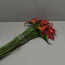 Hanaive 12 Pcs Bird of Paradise Artificial Plant 24 Inches Hawaiian Tropical Flowers Fake Rubber Strelitzia Faux Flowers Bouquet for Home Garden Office Wedding Indoor Outside Party Decor DIY (Pink)