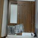 Night Stand, Wooden End Table, Rustic Night Stands for Bedrooms, Tall Bedside Table with Drawers for Bedroom, Home Office