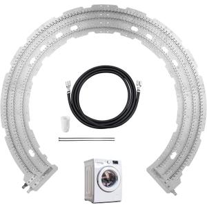 Gisafai WE11M10001 Dryer Heating Element with WE49X37037 Dryers Heater Wire Repair Kit Compatible with Most GE Dryer Laundry MICA Heater