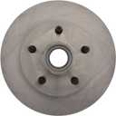 Centric 121.65049 C-Tek Automotive Front Brake Rotor Fits Select Ford, Mazda Model Year