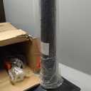 Flash Furniture 5" x 22" Restaurant Table T-Base with 3" Diameter Table Height Column, Commercial T-Base Cast Iron Restaurant Table Base, Black