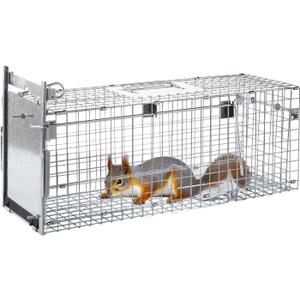 26" Heavy-Duty Folding Live Animal Trap Cage
Animal Trap Cage for Squirrels,Kittens,Opossums