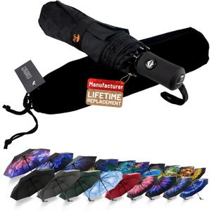 SY COMPACT Travel Umbrella Windproof Automatic Umbrellas Small Compact UV Sun Protection Factory Outlet Umbrella