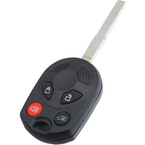 315 MHz 4 Buttons MPV Passenger Van Cargo Keyless Entry Remote Key Fob Fit for Ford Transit Transit-150 Transit-250-350 15-20 Cargo OUCD6000022 - Pack of 1 Black Replacement