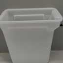 IRIS USA Dog Food Storage Container, Airtight Lid, 2-Cup Scoop, Up to 13 Pounds Pet Food Storage, Versatile Pet Food Bin, Treats, BPA Free, Dark Gray