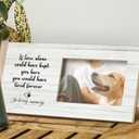 SRADMO Pet Memorial Photo Frame - 12x6, Cat & Dog Frames for Loved Ones Lost, Picture Frame for Pet Remembrance