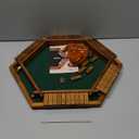 Shut The Box Game Wooden Board Game for 1-6 Players with 16 Dice, Dice Game for Adults & Kids at Home, Classroom or Parties