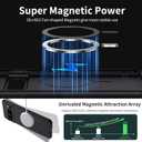 Magnetic Ultra Thin Frosted Designed for Google Pixel 9 Pro/Pixel 9 Phone Case Slim Minimalist Lightweight Matte Hard PC Compatible with MagSafe Cover Protective Bumper Case-Black