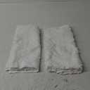 Bedsure Queen Pillow Cases Set of 2 - White Polyester Microfiber Pillowcase 2 Pack, Super Soft and Cozy Pillowcase, Pillow Case Covers with Envelop Closure, 30x30 Inches