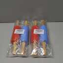 2 x Small Wooden Handle Rolling Pin for Kids - Non-Stick Silicone Rodillo for Reposteria & Masa