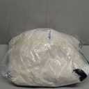 Stuffed Animal Storage Bean Bag (Cover Only), Adult Bean Bag Chair Covers Machine Washable, 5FT White Bean Bag Chair Without Filler Included