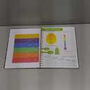 LuBudingJoy Blank Recipe Notebook to Write in Your Own Recipes, Full Page Sprial Hardcover Personal Recipe Organise, Recipe Journal Hold 140 Recipes (Black) (8.5" x 11")