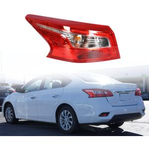 Rear LeftTail Light Assembly Replacement for Sentra 2016-2018 Outer Driver Side