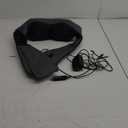 Grey Shiatsu Neck and Back Massager with Heat, Electric Deep Tissue Kneading Neck and Shoulder Massage, Best Gifts for Women Men Mom Dad Mothers Fathers Day Birthday Gift (NOT Cordless)