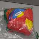 Aneco 24 Pack Party Non-Woven Gift Bags Reusable Tote Bags in Bulk Rainbow Goody Bag with Handles for Birthday Party Supplies