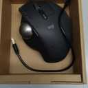 Logitech MX Ergo S Advanced Wireless Trackball Mouse, USB-C Rechargeable Wireless Ergonomic Mouse with Bluetooth and Encrypted Dongle, 6 Programmable Buttons, for PC/Mac - Graphite