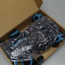 No Pull Dog Harness Adjustable Reflective Oxford Easy Control Medium Large Dog Harness with A Free Heavy Duty 5ft Dog Leash