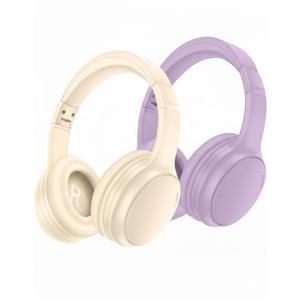 2 Packs BICONIC Wireless Headphones (Beige, Blue)