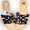 NWT SM New York Woven Braided Sandals, Size 8