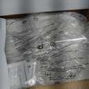 White Flower Modern CeilingFans with Lights, Low Profile Ceiling Fan with Remote for Bedroom, Flush Mount Ceiling Fan with LED Dimmable Light,3-Colors, 6-Speeds, Timing CeilingFan Light