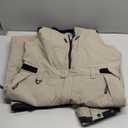 FREE SOLDIER Men's Ski Bibs Snow Insulated Waterproof Winter Overalls Ripstop Snowboarding Pants (Khaki Medium/30)