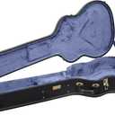 Crossrock Wood Case for Acoustic Bass Guitars-Black(CRW620ABBK)