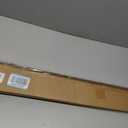 No Tools No Drill 1" Cordless Mini Blinds, Horizontal Light Filtering Blind, Vinyl Blinds for Indoor Windows 34.5" W x 36" H, White.