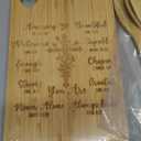 4 Pcs Christian Gifts for Women Mom Bible Verse Bamboo Cutting Board Faith Religious Spatula Spoon Set Catholic Inspirational Gifts for Mother's Day Christmas Birthday(Always Loved)