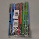 L LIFETIME Light Saber Pencils Party Favors 24 Pack Blue, Red, Green Pencils with 3D Eraser Tops Star Fan Goody Bag Supplies, Birthday Celebration Gifts for Kids, Teens & Adults