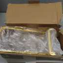 Plate Holder Easel Display Stand - 8 inch Metal Plate Stands for Display - Tabletop Picture Stand - Gold Iron Easels for Display Pictures | Photo Frames | Book | Decorative Plates | Plaque - 3 Pack