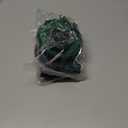 2 x Dual Pouch Wristlet Keychain Wallet Double keychain wallets Mini Pouch Coin Purse Women Coin Detachable Wrist Zip Bag (Green)