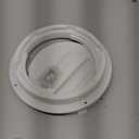 Wall Mount Connector for Portable Air Conditioner Exhaust Hose Vent, 6 Inches AC Hose Compatible, Includes Off Season Cover Plug and Sealing Ring, Good Sealing, Durable Material, Easy Installation