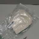 jinchan Kitchen Curtains Linen Tier Curtains 24 Inch Farmhouse Cafe Drapes for Small Window Flax Country Rustic Rod Pocket Bathroom Laundry Room RV Light Filtering 2 Panels Crude, 38"W x 24"L (Pack of 2), Rod Pocket Crude