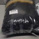 TACVASEN Coat for Men Winter Jacket with Hood Water Repellent Windbreaker Warm Fleece Hiking Jacket Black