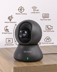 blurams 5G Indoor Cameras for Home Security, 2K Pet Camera with Phone App, 360° PTZ Home Cam w/DualBand WiFi6, 2Way Talk, Free Human/Sound Detection, Motion Tracking, Night Vision, Works with Alexa