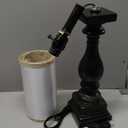 BOBOMOMO Retro 27" USB Charging Ports A/C Farmhouse Single Lamps for Bedrooms Retro Side Table Lamps Bedside Lamp for Side Nightstand Living Room 1 Pack