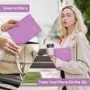 2 x 2026 Planner, Weekly and Monthly Calendar Planner Book, January 2026 - December 2026, Hardcover Spiral Planner with Monthly Tabs, Notes Pages, Perfect for Women & Men, A5 (6.4" x 8.5") - Purple