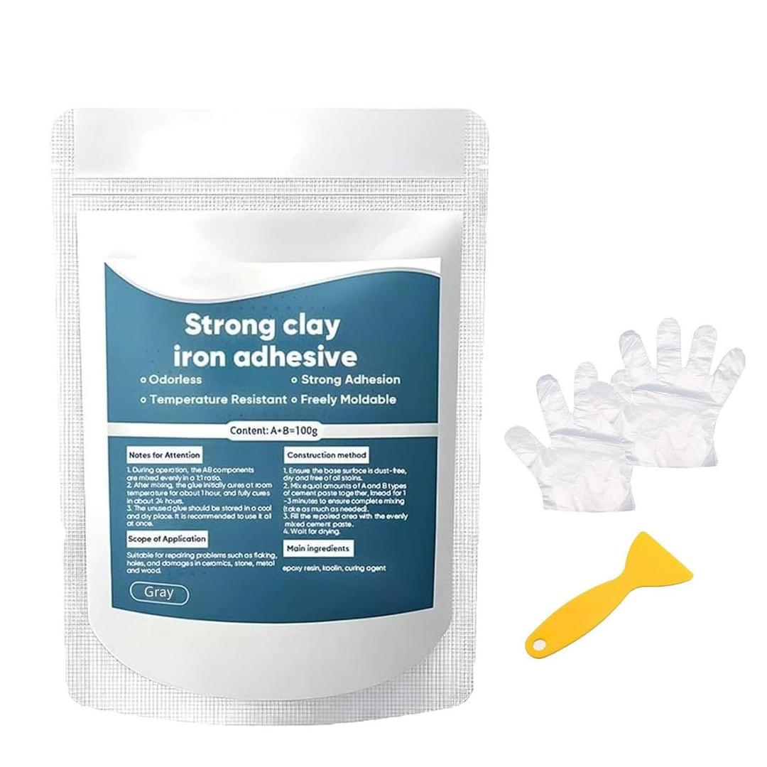 Epoxy Putty Fast Repair Clay,Strong Clay Iron Adhesive,for Bonding Plastic Metal Ceramic Wood Tile Glass