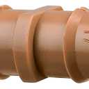 20-Pack Drip Irrigation Barbed Coupling Fittings, Fits of 1/2, 17mm .600 ID Drip Tubing