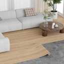 Oxdigi Peel and Stick Vinyl Flooring Roll 24"x 393"/ 64 Sq.Ft, Self Adhesive Vinyl Wood Flooring Planks Floor Tiles Stickers Waterproof for Bathroom Living Room Bedroom Kitchen RV, Light Walnut