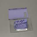 eXtremeRate PlayVital Cover for Nintendo Switch, Protective Case Protector for Switch - Shock-Absorbent Anti-Scratch Dockable Easy to Install Durable Hard Shell, Light Violet (NOT for Switch 2)