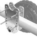 TENGBASE Boat Lift Wheel Kit, Adjustable Heavy Duty Wheel Bracket for Easy Move