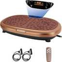 EILISON FitMaxx 3D XL Vibration Plate Exercise Machine - Whole Body Workout Vibration Platform w/Loop Bands - Lymphatic Drainage Machine for Weight Loss, Shaping, Wellness, Recovery